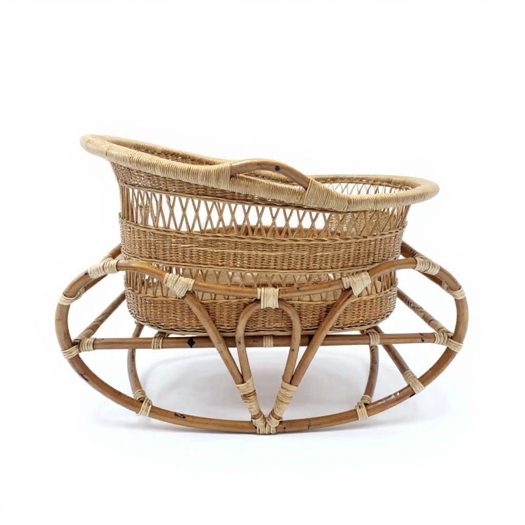 Berceaux en rotin naturel disponible chez Zen Évasion