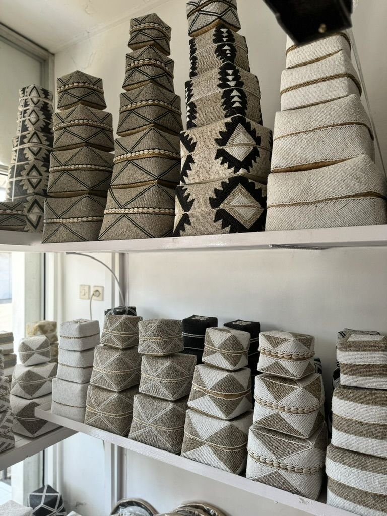 Boîte en bambou et perles disponible chez Zen Évasion