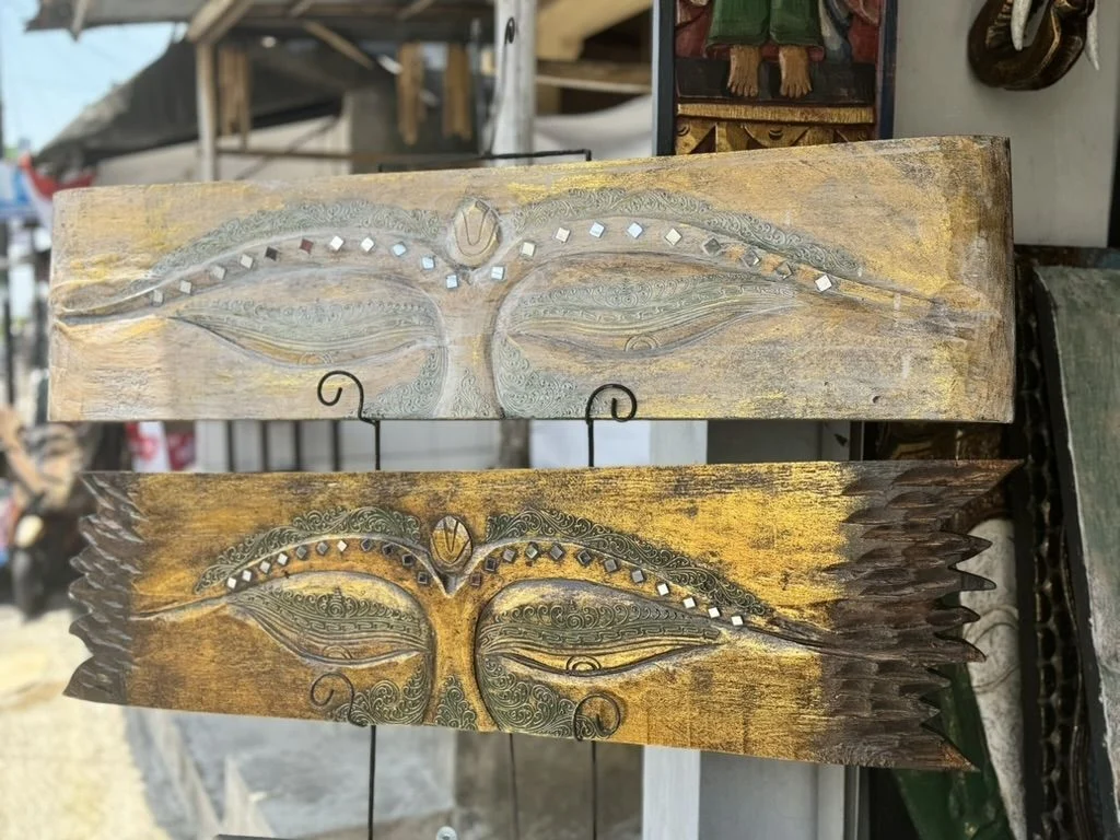 Décoration murale en bois disponible chez Zen Évasion