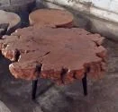 Table basse en bois de longane disponible chez Zen Évasion