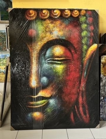 Tableau Bouddha en toile disponible chez Zen Évasion