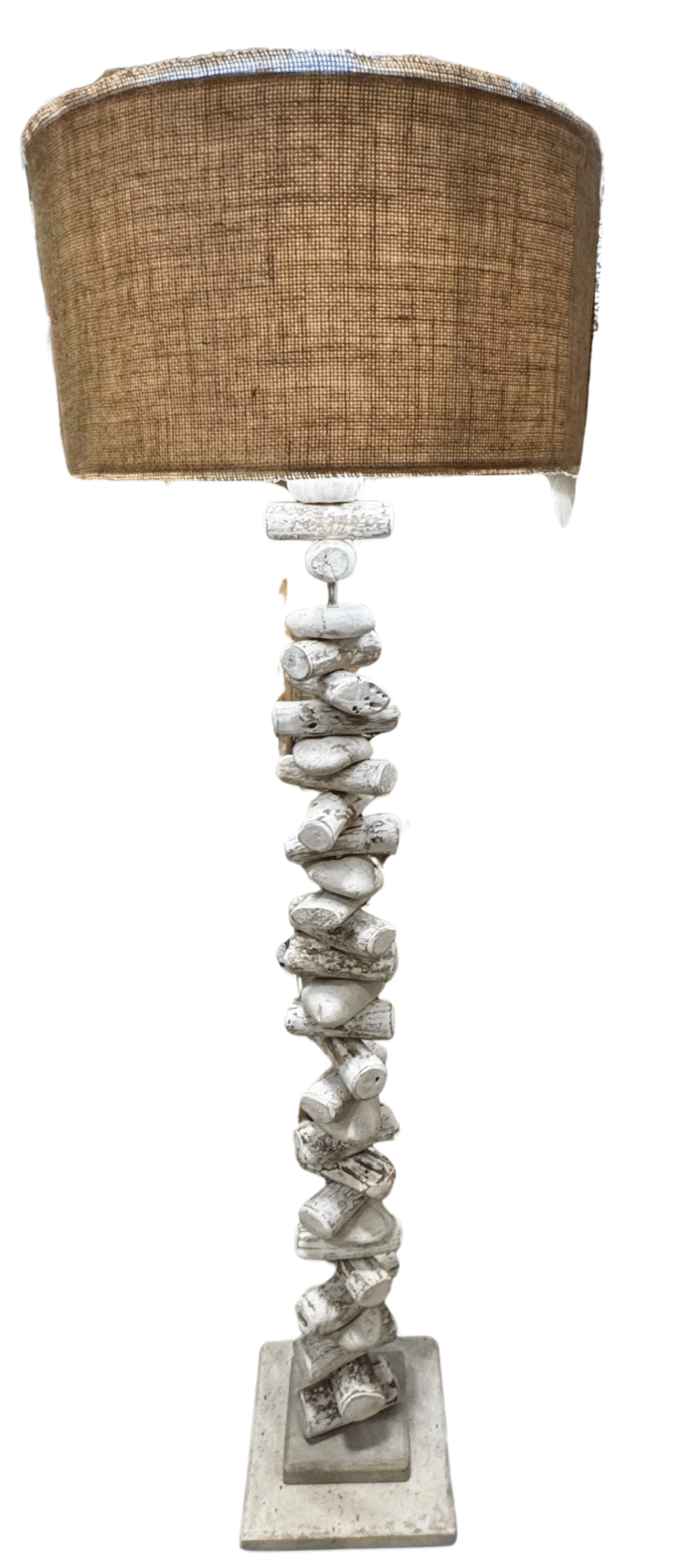 Lampe sur pied bois flotté – Image 2