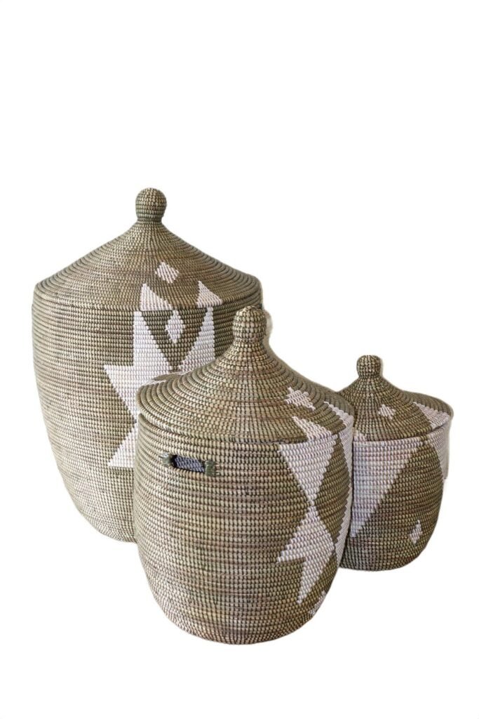 Panière Artisanale Sénégal disponible chez Zen Évasion