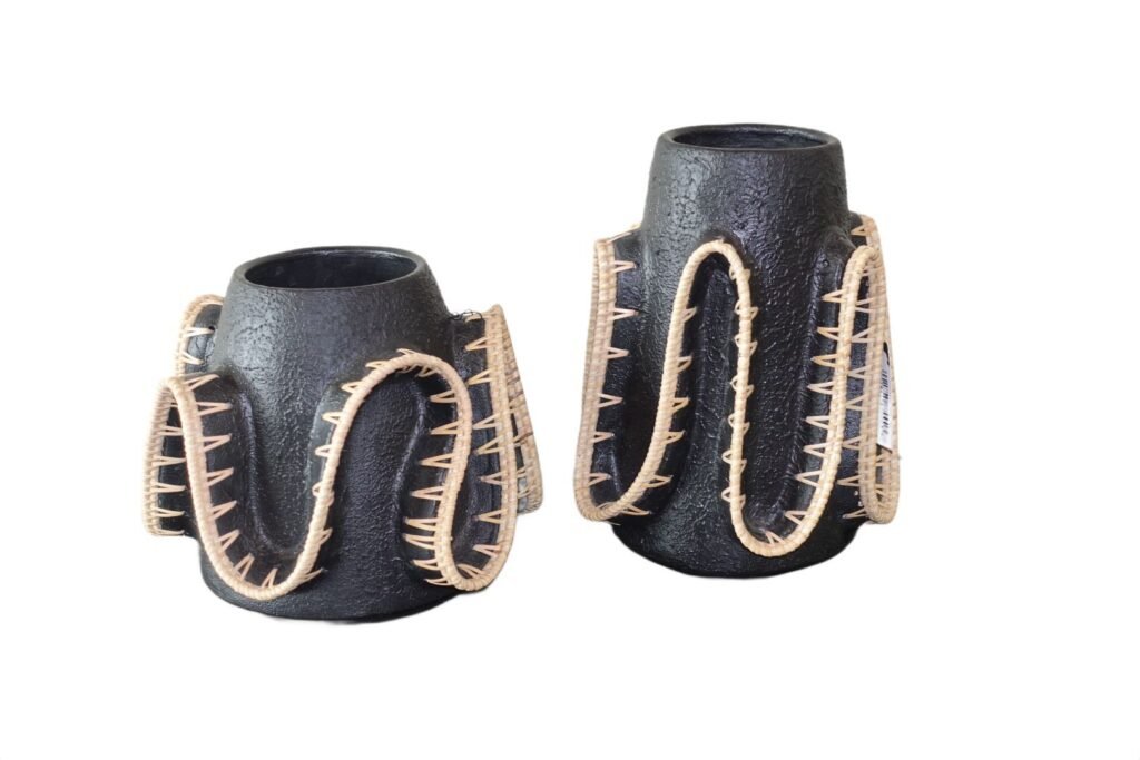 Vase Bali disponible chez Zen Évasion